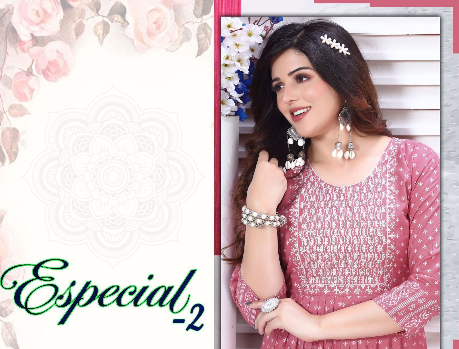 Beauty Queen Especial Vol 2 Anarkali Kurtis Catalog
